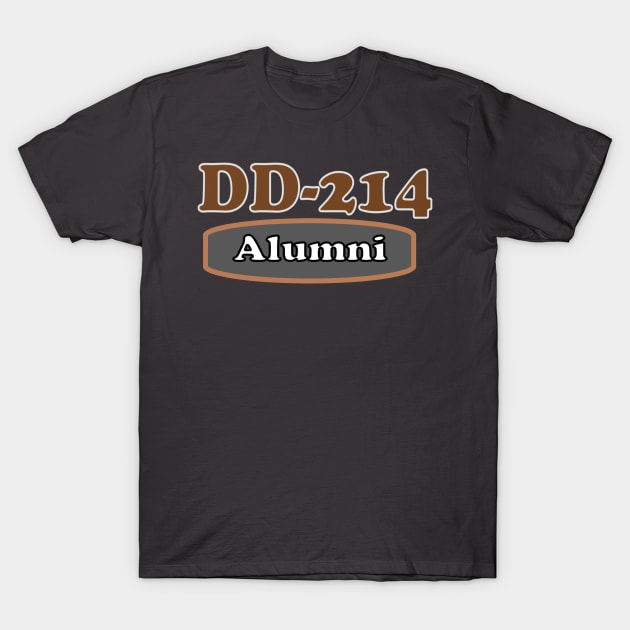 DD-214 Alumni T-Shirt by Airdale Navy